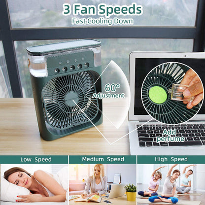 Desktop Electric Mini Fan Air Humidifier