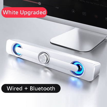 USB Wired Powerful Computer Speaker Bar