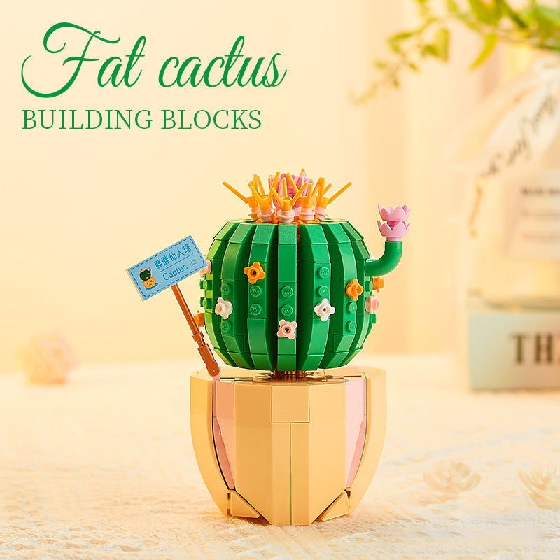 Succulent Blocks Assembled Plants Simulation