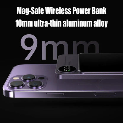 Wireless Fast Charger External Auxiliary Battery