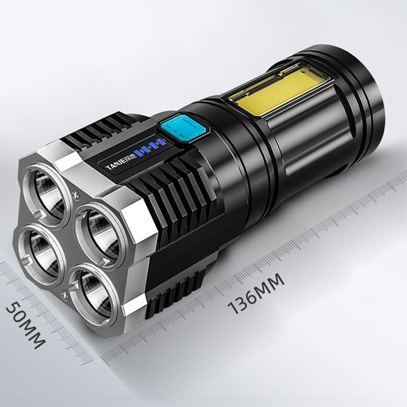 Portable Rechargeable USB Led Flashlight