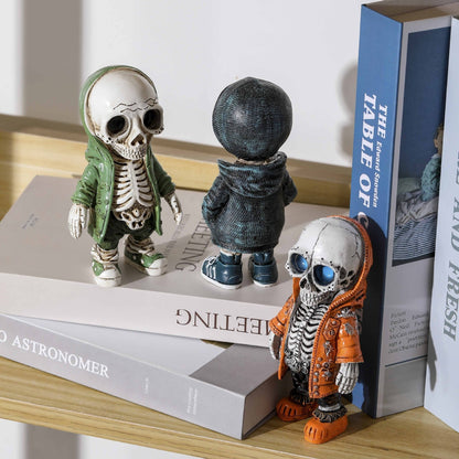 Halloween Skeleton Doll Resin Craft For Decor