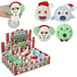 Christmas Squeezy Bead Plush Stocking Stuffer Kids Toy