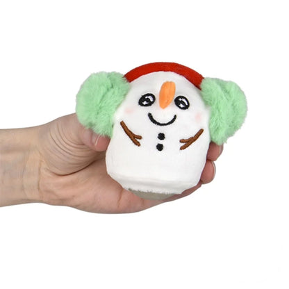 Christmas Squeezy Bead Plush Stocking Stuffer Kids Toy