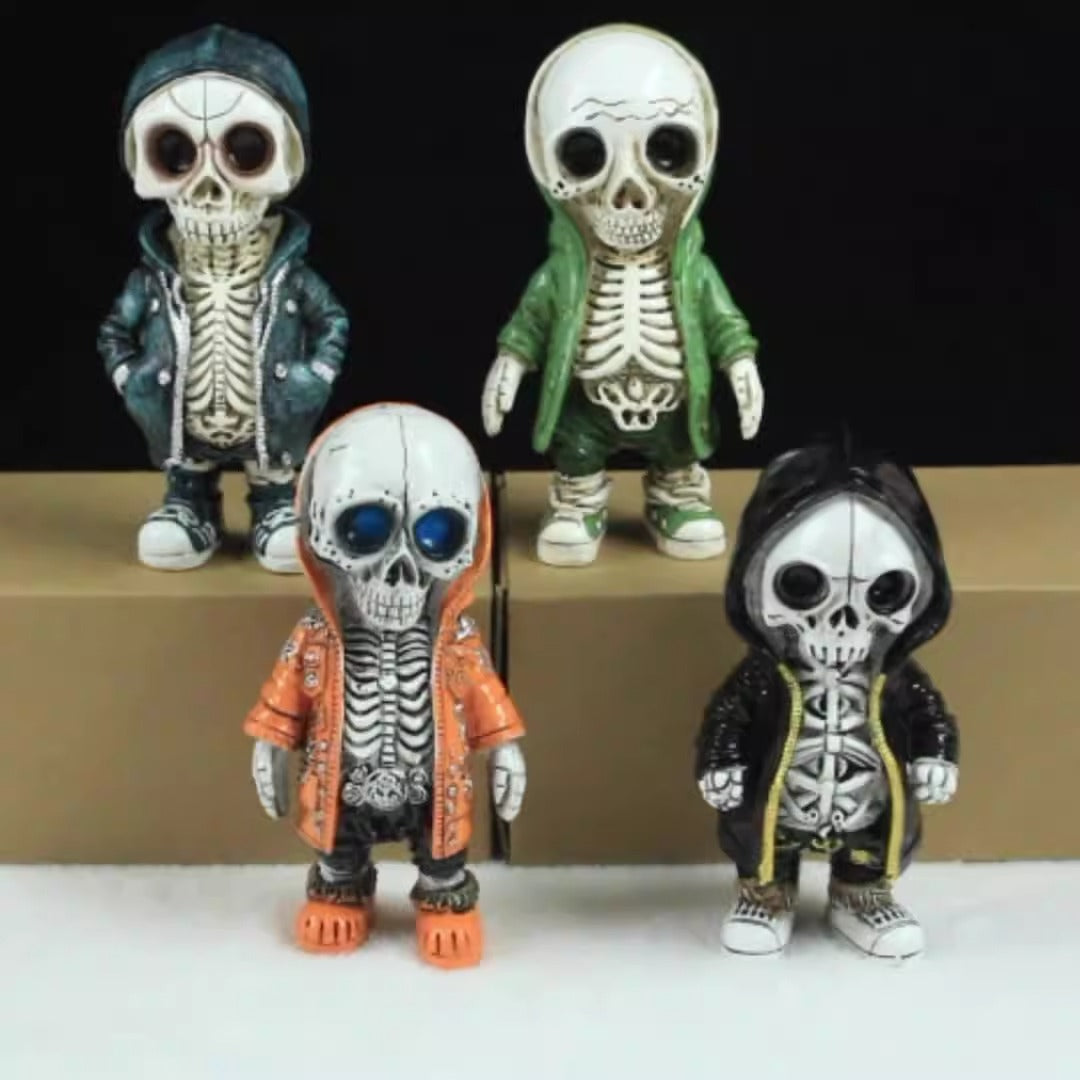 Halloween Skeleton Doll Resin Craft For Decor