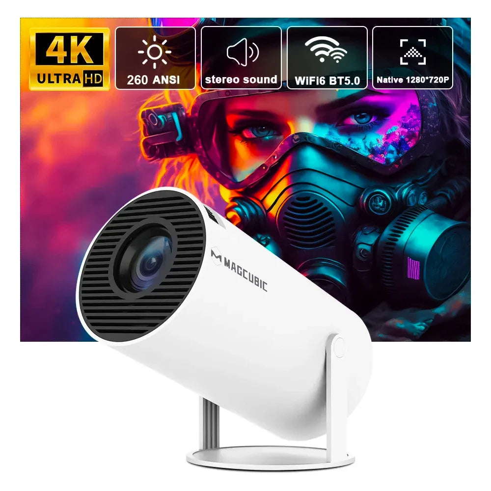 Transpeed 4K Wifi6 Projector Android