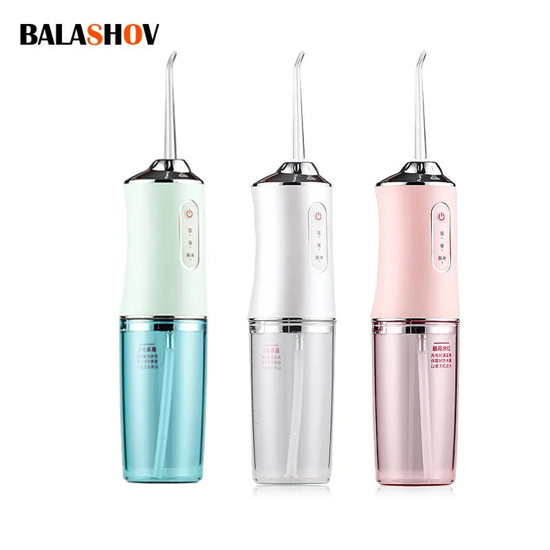 Oral Irrigator - Portable, 3 Modes, Water Tank