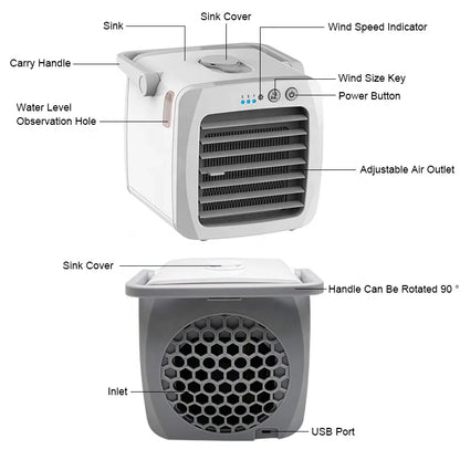 Mini USB Refrigeration Air Conditioner