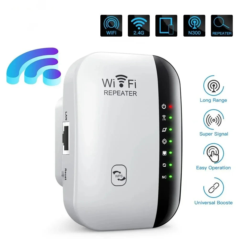 Wireless WIFI Range Extender Signal Amplifier