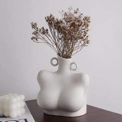 Home Decor Sculpture Ceramic Vase